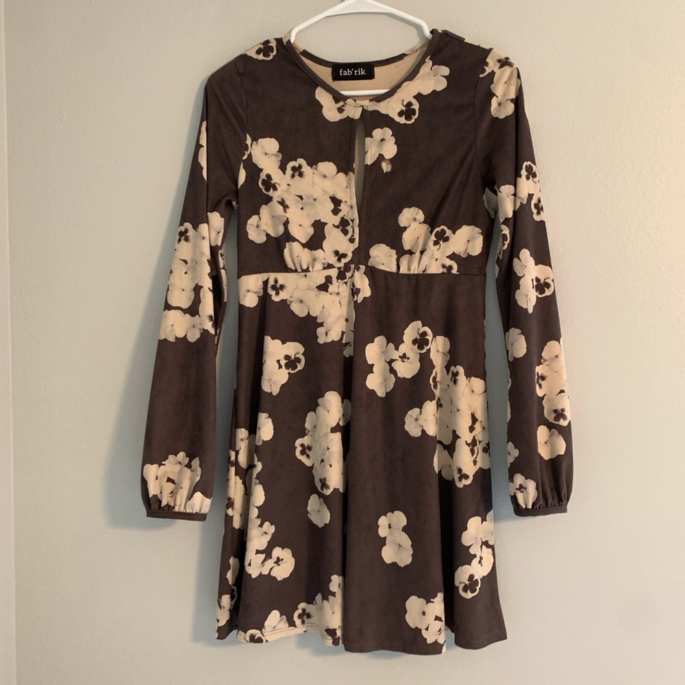 fab’rik- mini floral dress